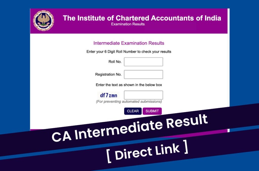 CA Inter Result 2023, Check Toppers List & Pass Percentage @ icai.nic.in Direct Link