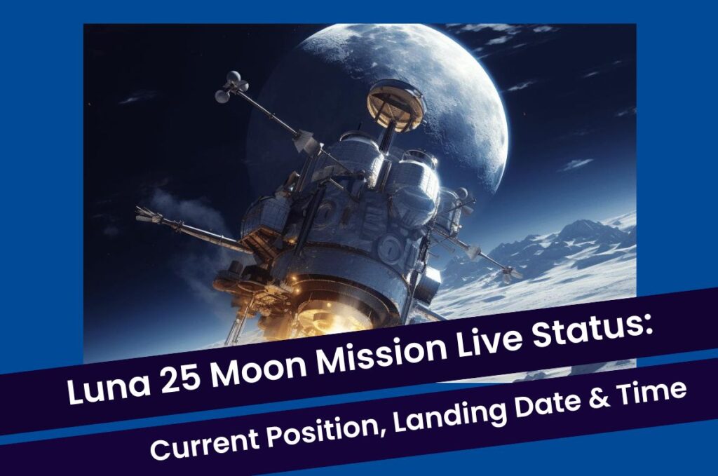 Luna 25 Moon Mission Live Status: Current Position, Landing Date & Time