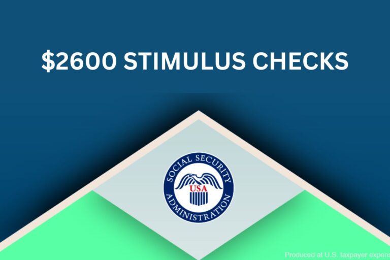 2600 Stimulus Checks 2024 For Seniors, Payment Dates, Status Check